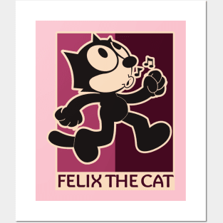 Felix The Cat - Retro Design T-Shirt Posters and Art